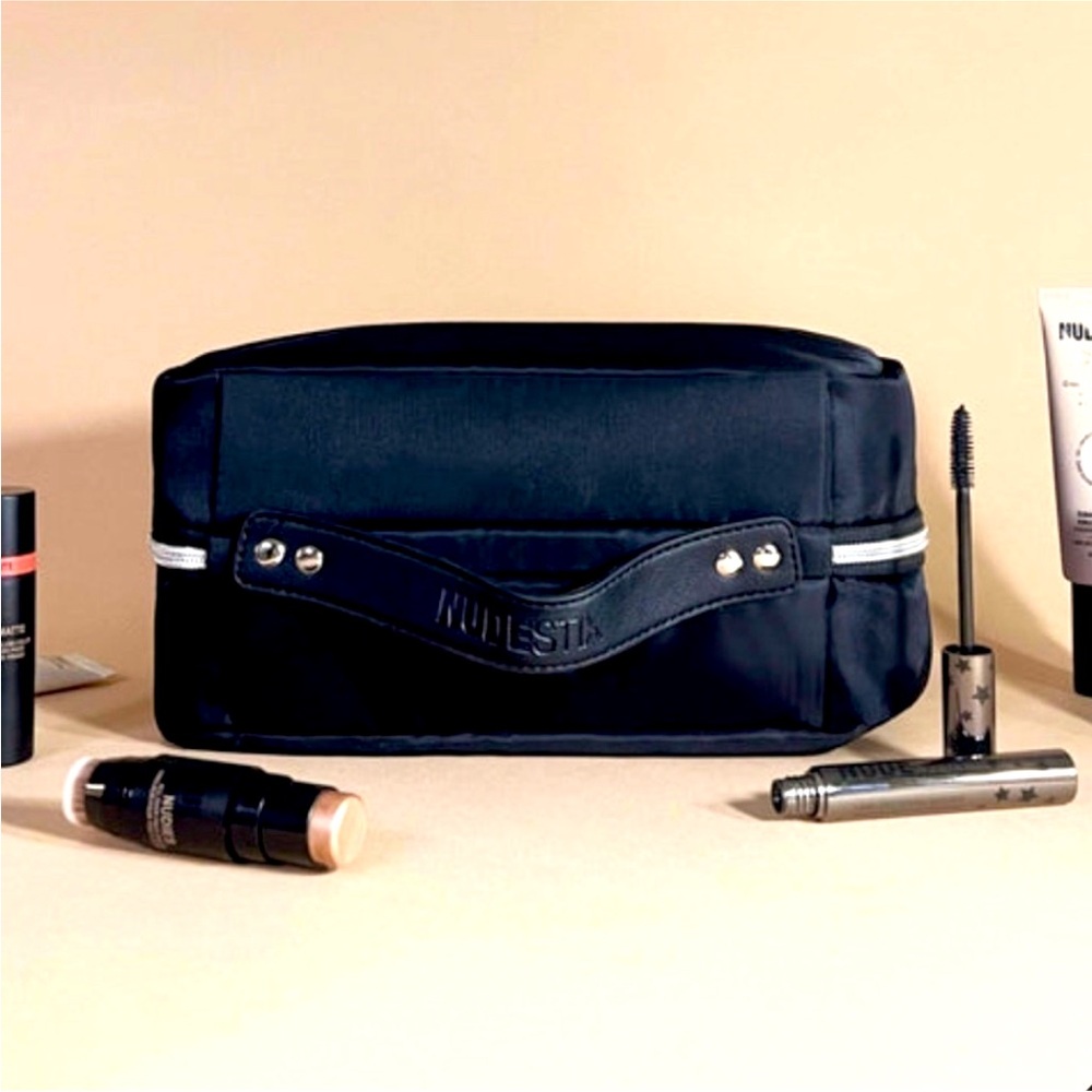 NUDESTIX Hanging Cosmetic Case | NEW | Travel Makeup Bag | Hanging Makeup Bag